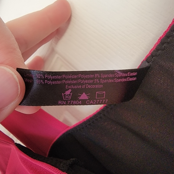 Dream girl pink bodycon dress, size 1X/2X - Picture 4 of 4